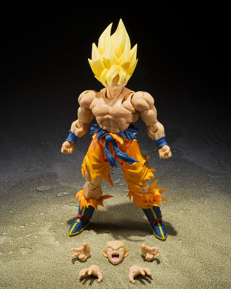 Action Figure Dragon Ball S.H. Figuarts Super Saiyan Son Goku Legendary Super Saiyan Best Selection - Image 5