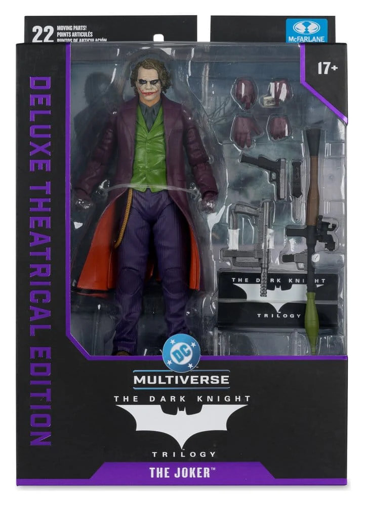 Action Figure Joker The Dark Knight DC Multiverse Deluxe Theatrical Edition – 18 cm McFarlane - Image 2