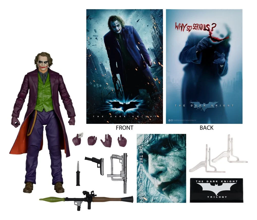 Action Figure Joker The Dark Knight DC Multiverse Deluxe Theatrical Edition – 18 cm McFarlane - Image 8