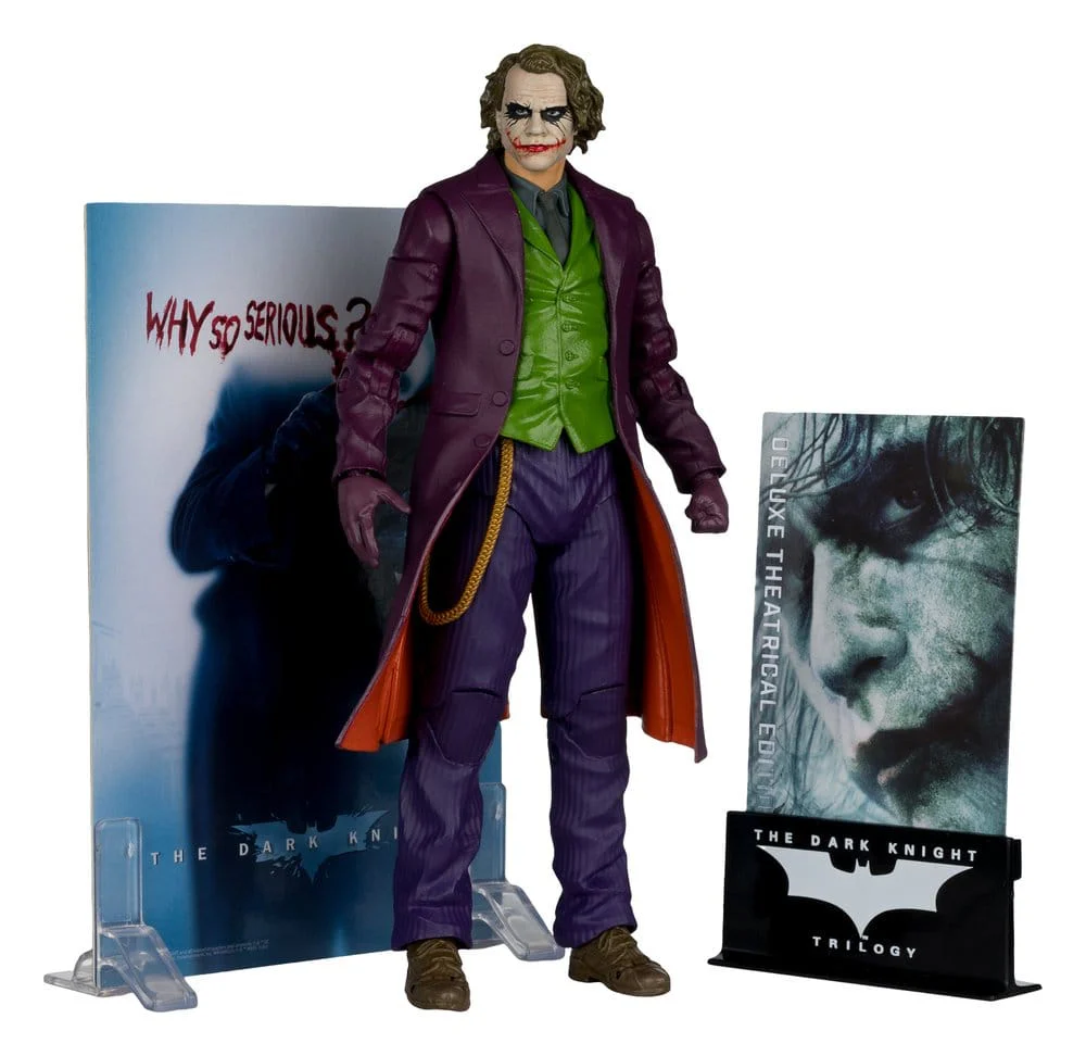 Action Figure Joker The Dark Knight DC Multiverse Deluxe Theatrical Edition – 18 cm McFarlane - Image 9
