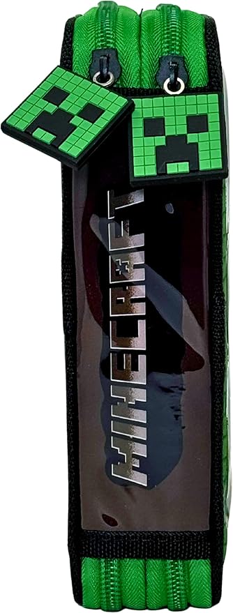 Astuccio 2 scomparti con accessori Creeper Minecraft - Image 4
