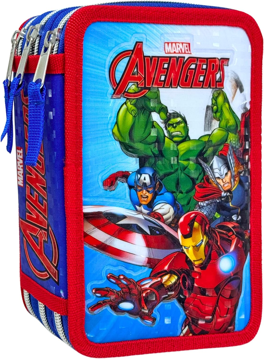 Astuccio 3 scomparti con accessori Avengers Marvel - Image 2