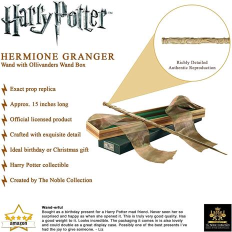 Bacchetta di Hermione Granger Harry Potter Ollivander - Image 6