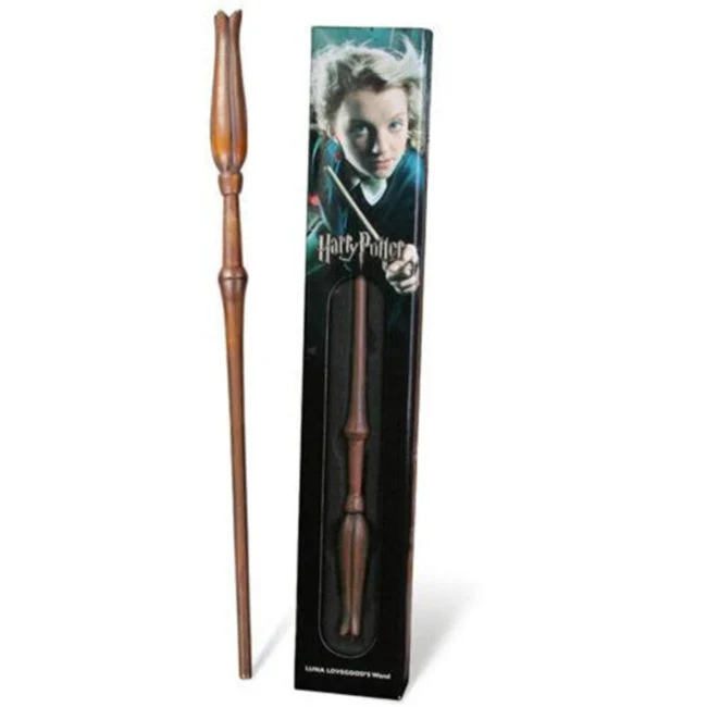 Bacchetta Luna Lovegood Official Collector Wand Noble Collection
