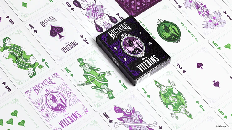 Bicicle Carte da Gioco Disney Villains - Image 3