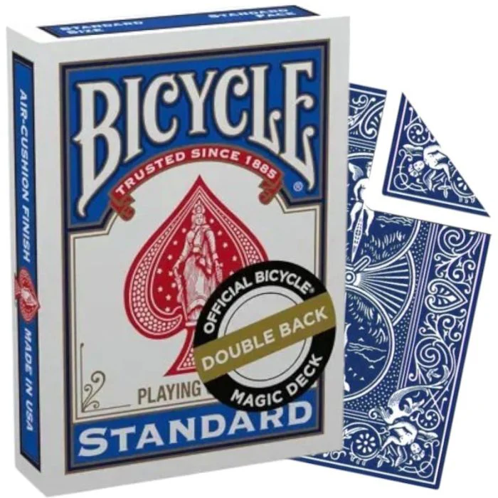 Bicycle Carte Magia Blu Double Back