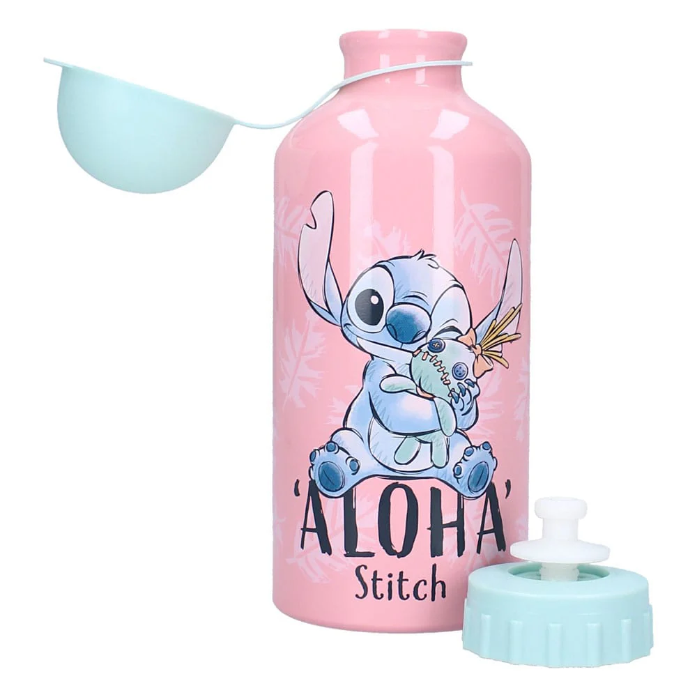 Bottiglia in alluminio Stitch Lilo e Stitch Disney rosa 500 ml - Image 5