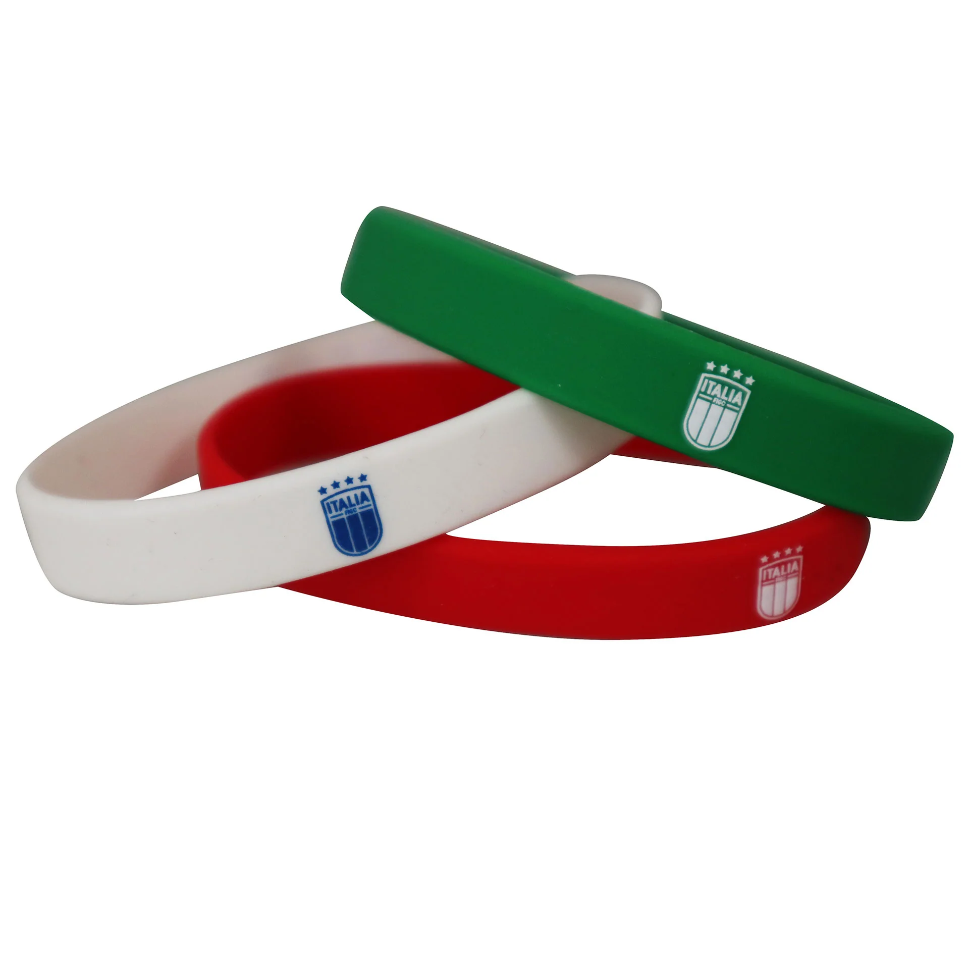 Braccialetti Italia 3 pezzi in silicone - Image 2