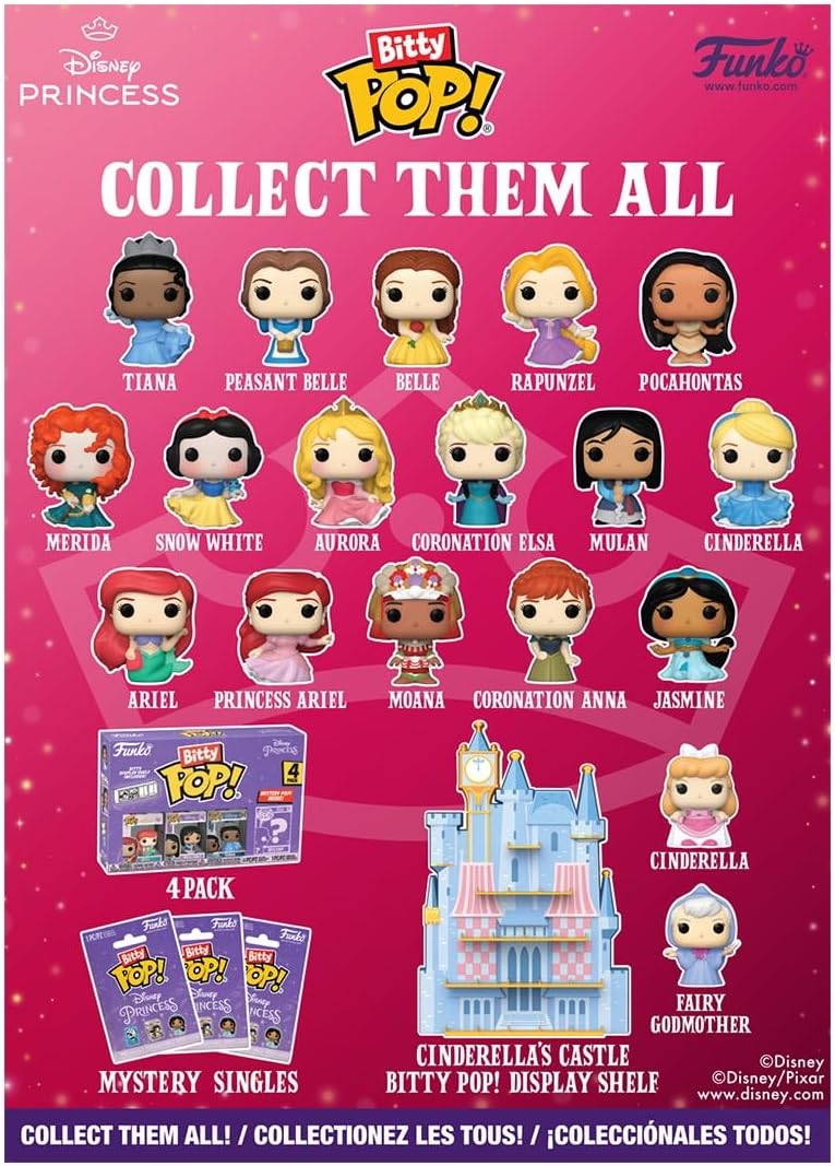 Calendario Dell'Avvento Disney Princess Bitty POP! Advent Calendar Countdown Disney - Image 21