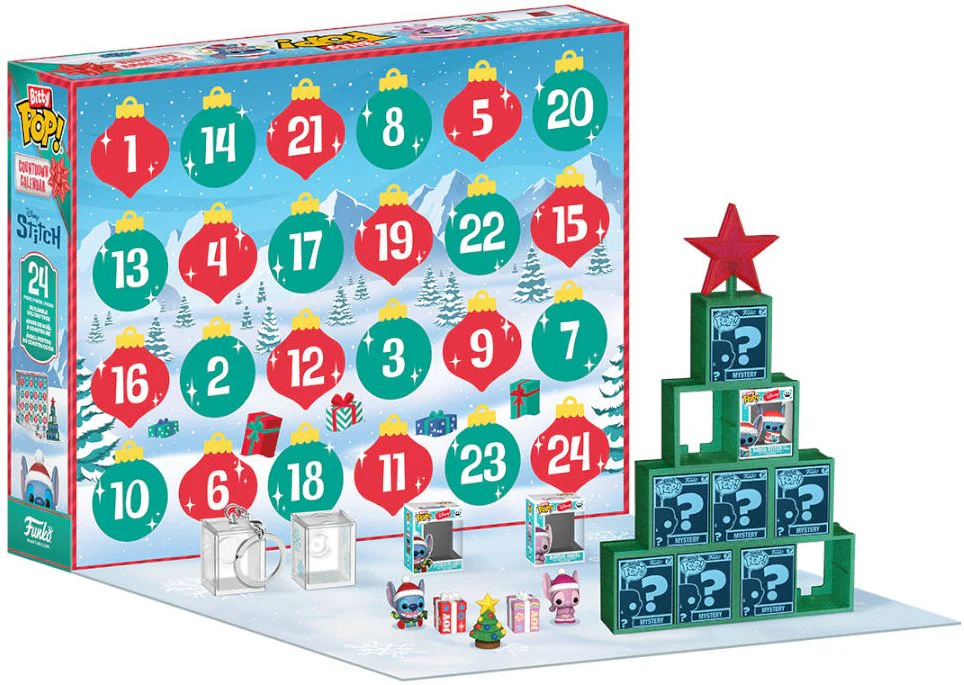 Calendario Dell'Avvento Stitch Bitty POP! Advent Calendar Countdown Disney - Image 3