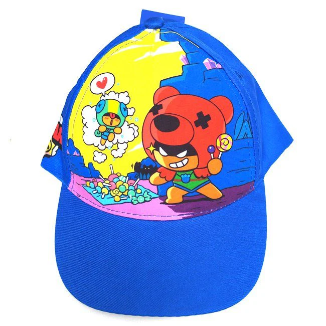 Cappello blu con visiera e chiusura a strappo Brawl Stars taglia bimbo