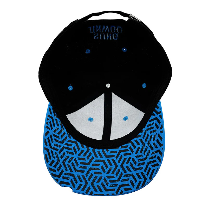Cappello Solo Leveling con Visiera Nero e Azzurro – Cappellino Anime Ufficiale - Image 3