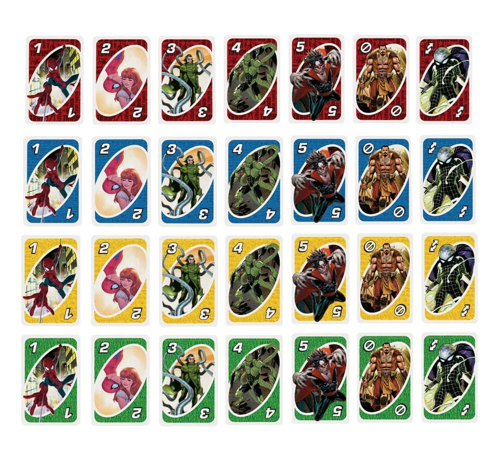 Carte UNO The Amazing Spider Man Marvel - Image 3