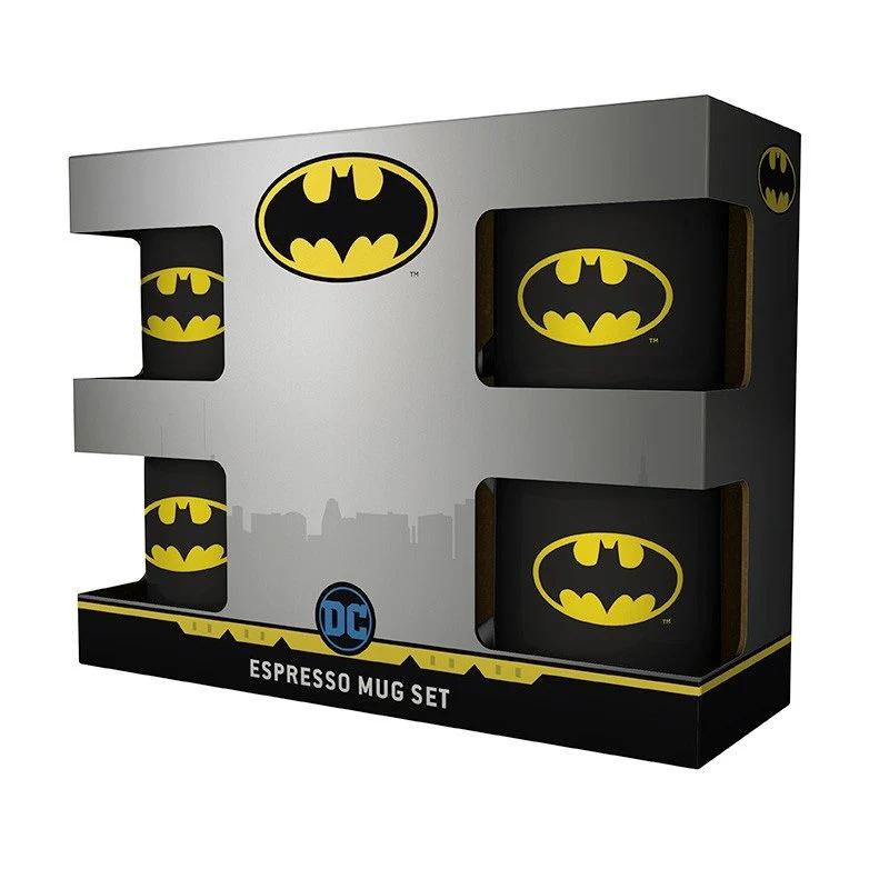 Dc Comics Batman set di tazzine da caffè espresso mug set - Image 2