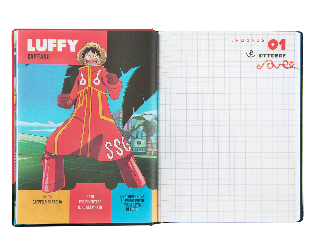 Diario One Piece Rosso - Image 3