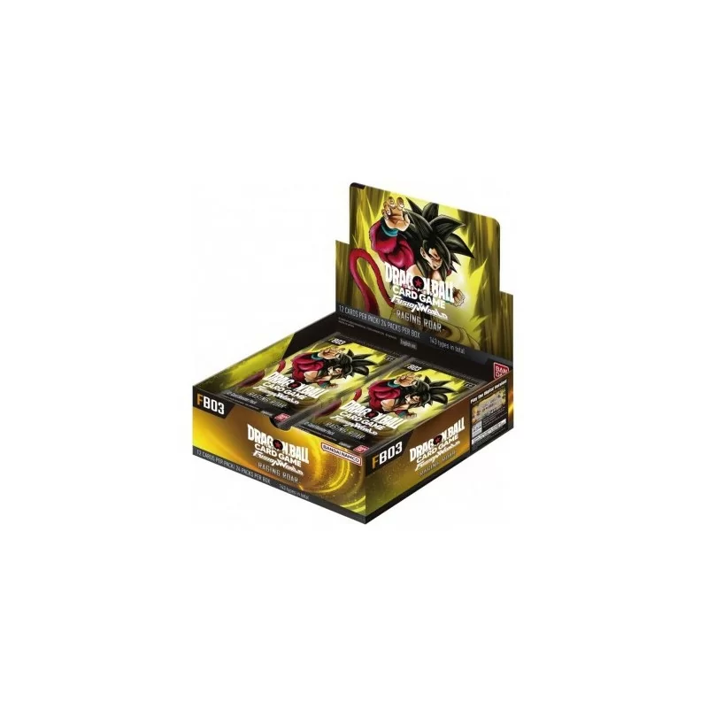 Dragon Ball Super Card Game Fusion World Raging Roar FB-03 Box da 24 buste ENG