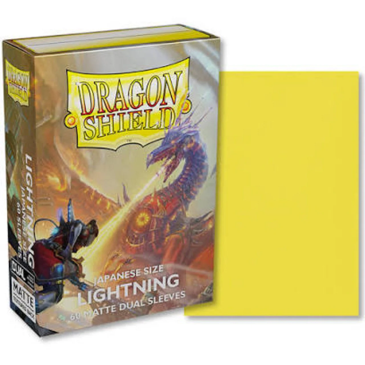 Dragon Shield 60 Bustine Protettive Japanize Size Dual Lightning Ailia