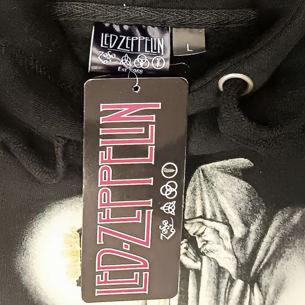 Felpa Led Zeppelin Hermit con Cappuccio e Tasche - Image 3