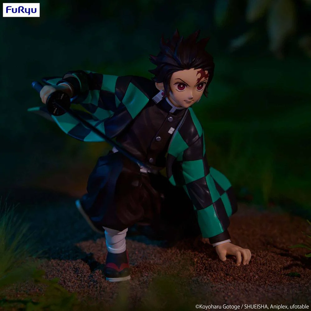 Figure Kamado Tanjiro Demon Slayer Kimetsu no Yaiba Noodle Stopper PVC 13 cm - Image 4