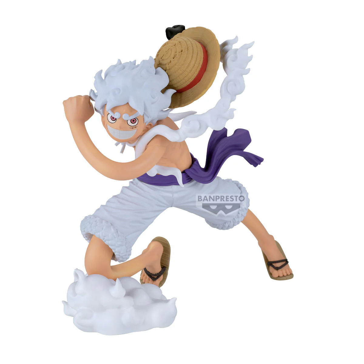 Figure Monkey D Luffy Gear 5 Grandista One Piece 22 cm