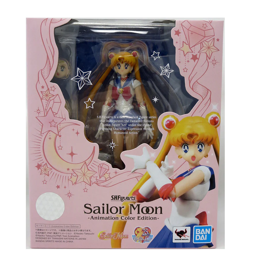 Figure Sailor Moon S.H. Figuarts Animation Color Edition 14 cm - Image 2