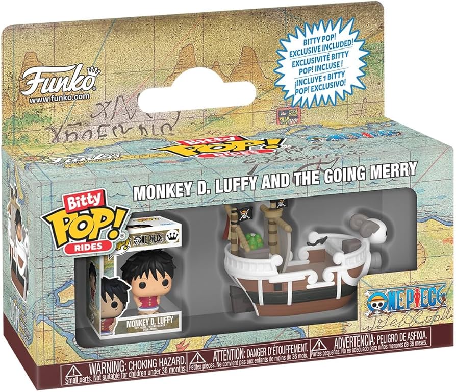 Funko Bitty Pop Ride Going Merry with Luffy One Piece - Image 2