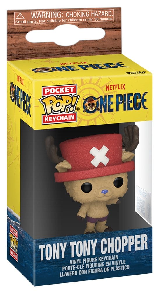 Funko Pocket Keychain Chopper One Piece Netflix LA - Image 2