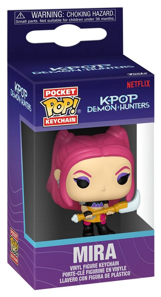 Funko Pocket Keychain Mira K-Pop Demon Hunters - Image 2