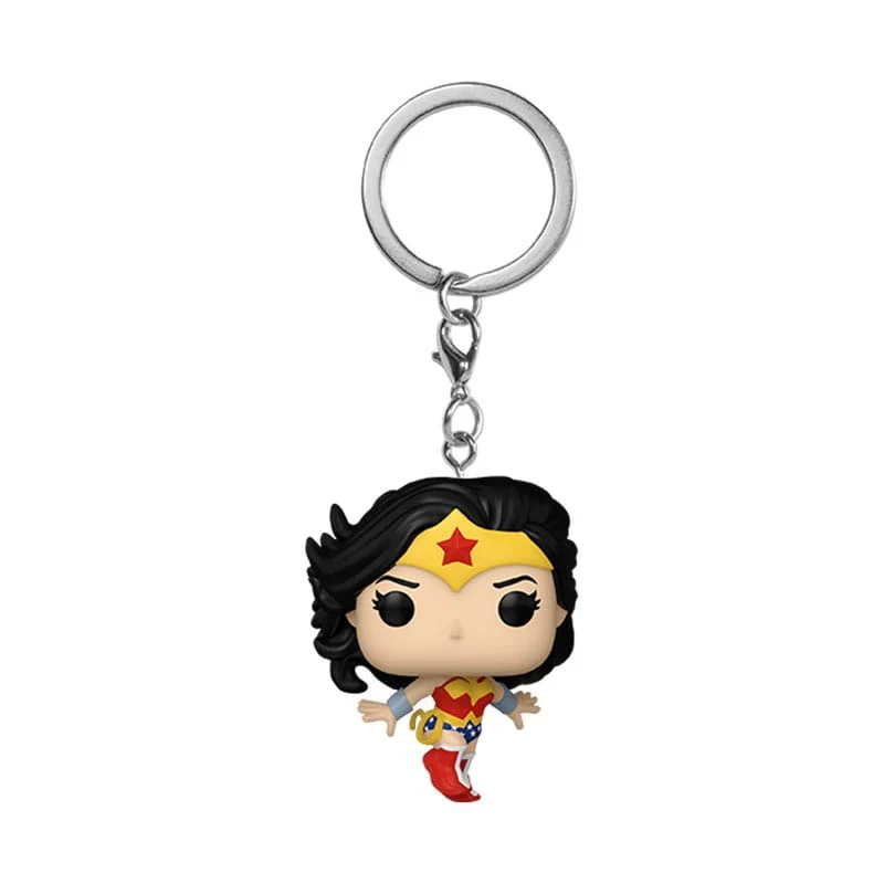Funko Pocket Pop Keychain Wonder Woman Dc Comics New Classics - Image 2