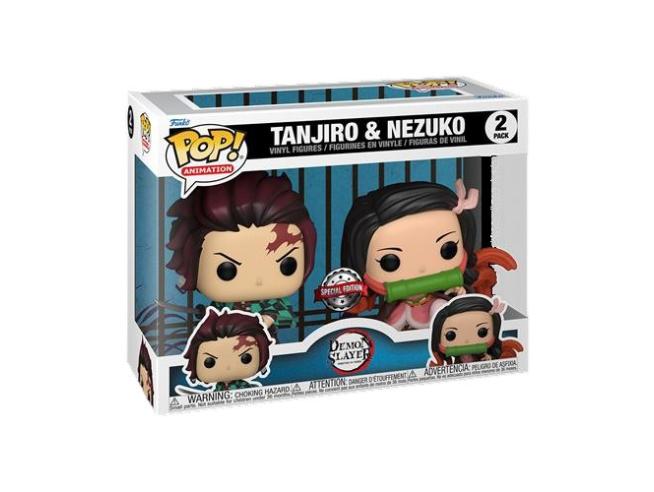 Funko Pop 2 pack Tanjiro e Nezuko Demon Slayer Special Edition - Image 2