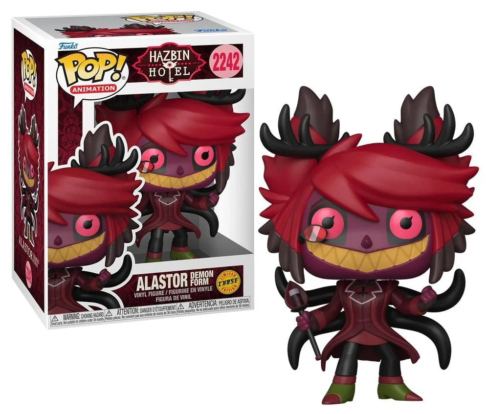 Funko Pop Alastor 2242 Hazbin Hotel versione Chase
