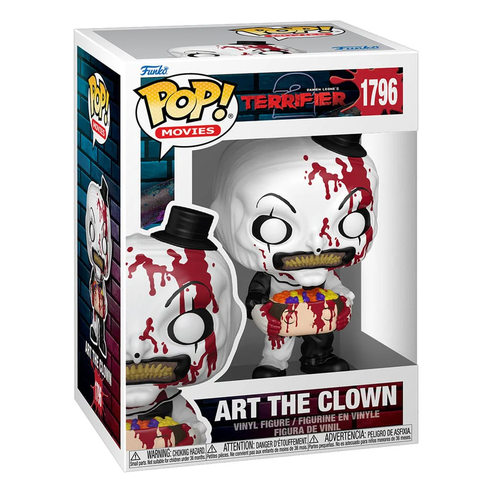 Funko Pop Art the Clown with Candy Filled Head 1796 Terrifier - Image 2