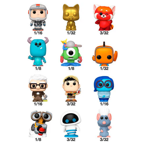 Funko Pop Bitty Pop Disney Pixar - Image 3