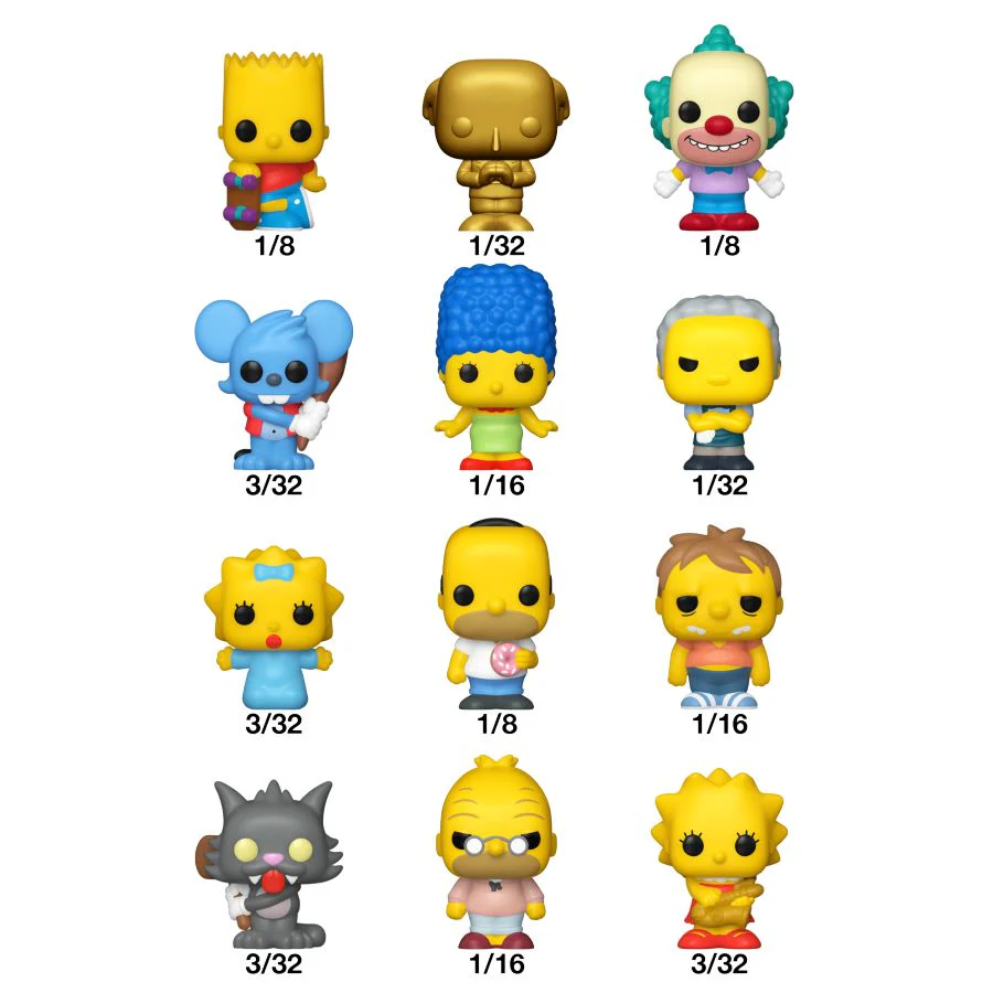 Funko Pop Bitty Pop The Simpson - Image 3