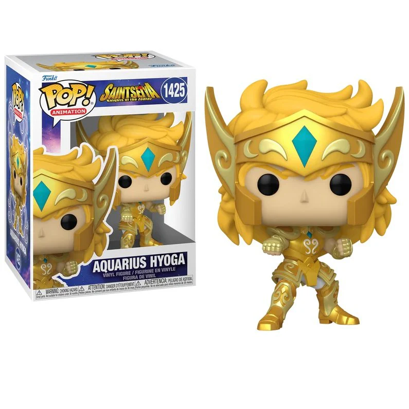 Funko Pop Cavalieri dello Zodiaco Gold Aquarius Hyoga Saint Seya 1425
