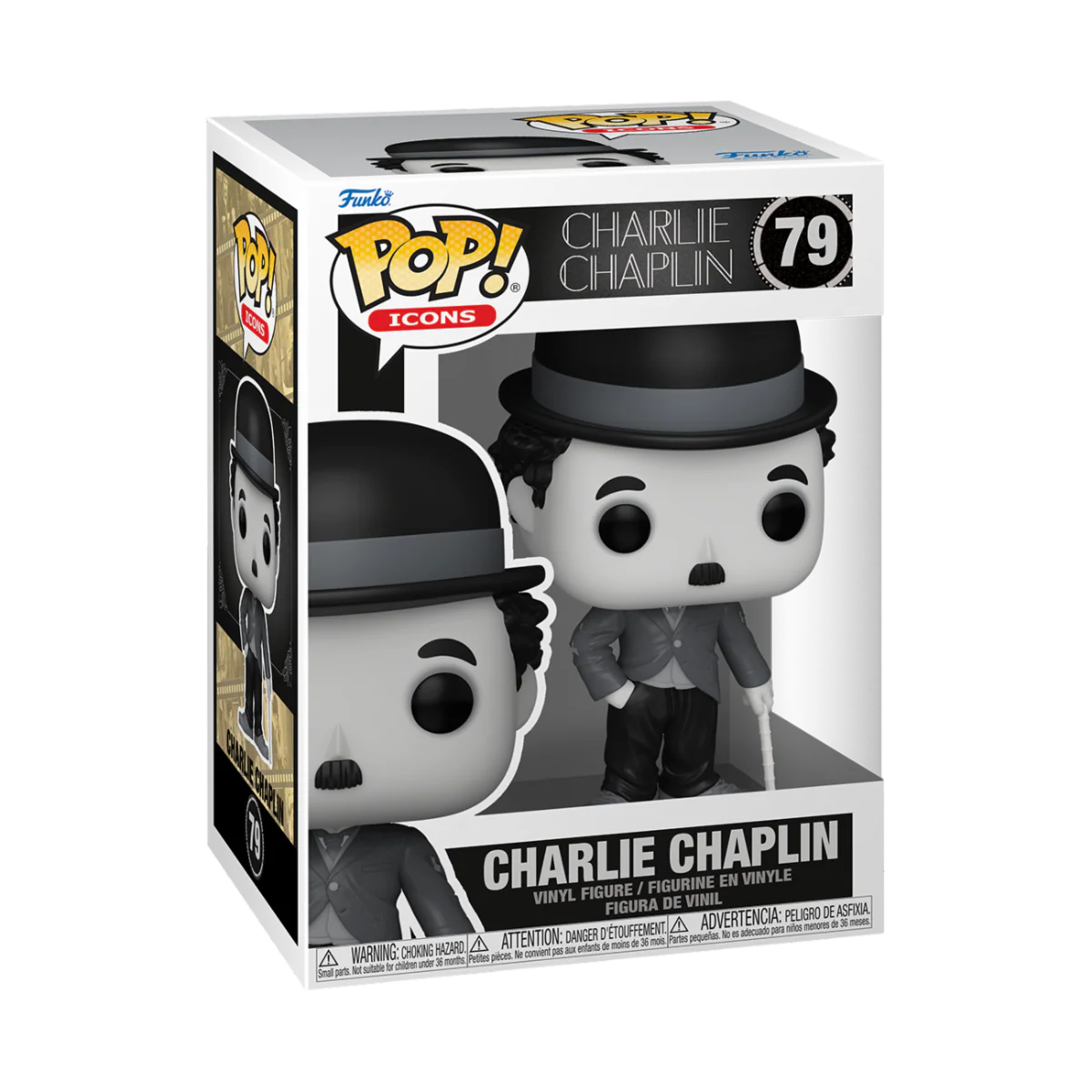 Funko Pop Charlie Chaplin 79 - Image 2