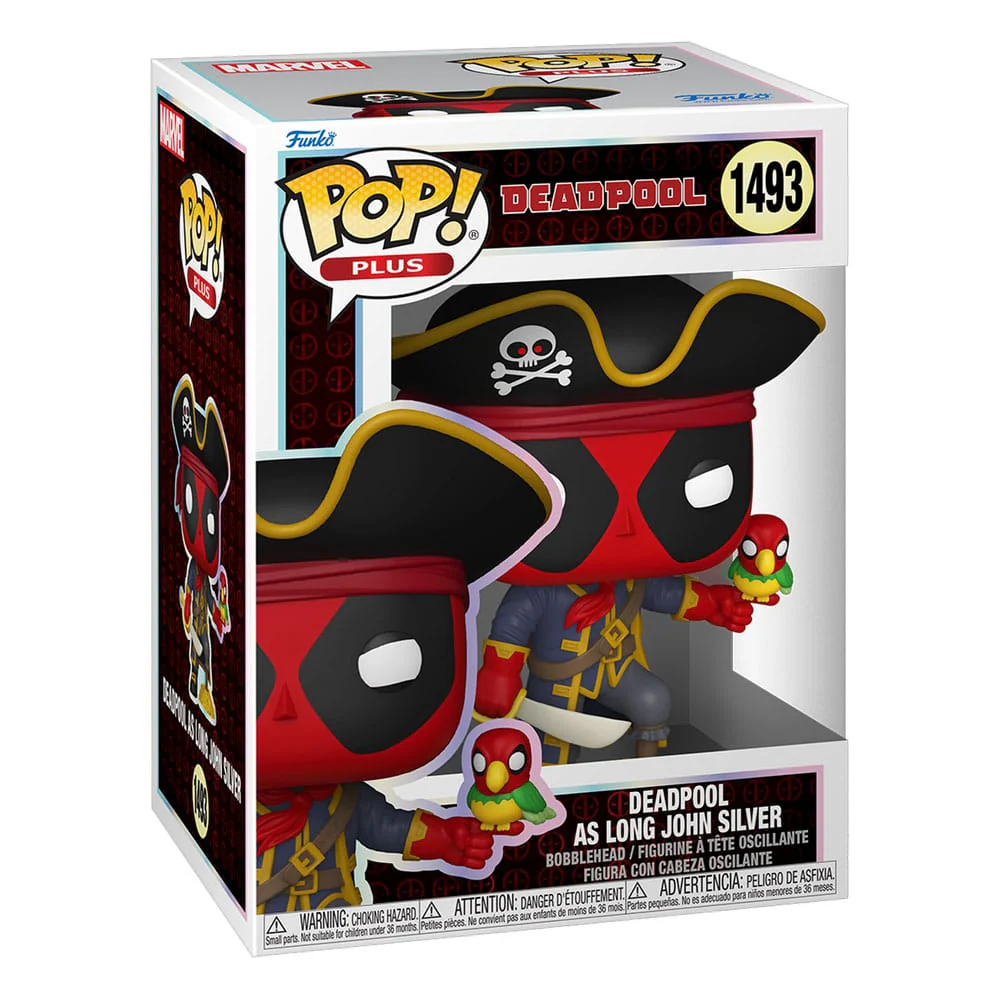 Funko Pop PLUS Deadpool as Long John Silver 1493 Marvel - Image 2