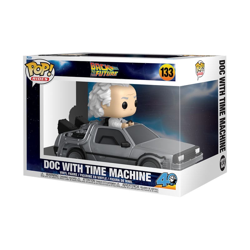 Funko Pop Doc with Time Machine 133 Back to the Future - Image 2