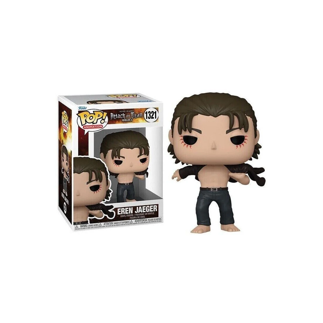 Funko Pop Eren Yeager 1321 – Attack on Titan
