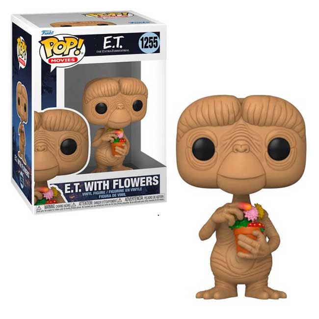 Funko Pop ET with flower 1255 ET40th anniversary