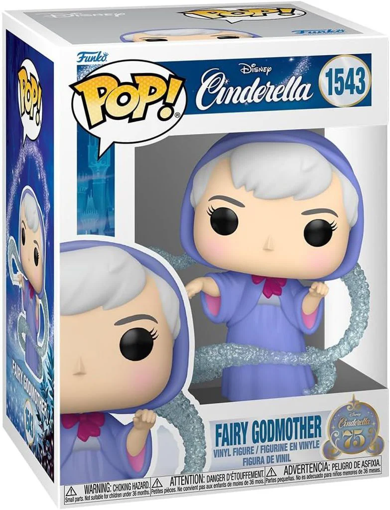 Funko Pop Fairy Godmother 1543 Cinderella 75h Anniversary - Image 2