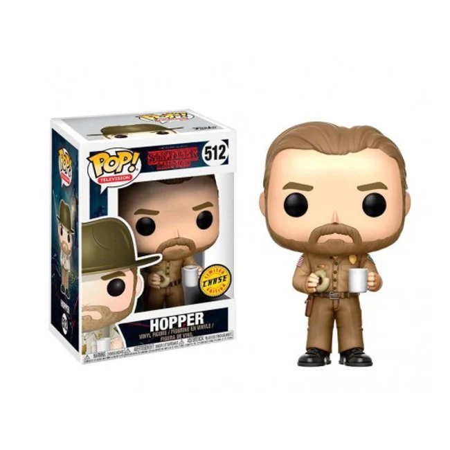 Funko POP Hopper Stranger things 512 Chase