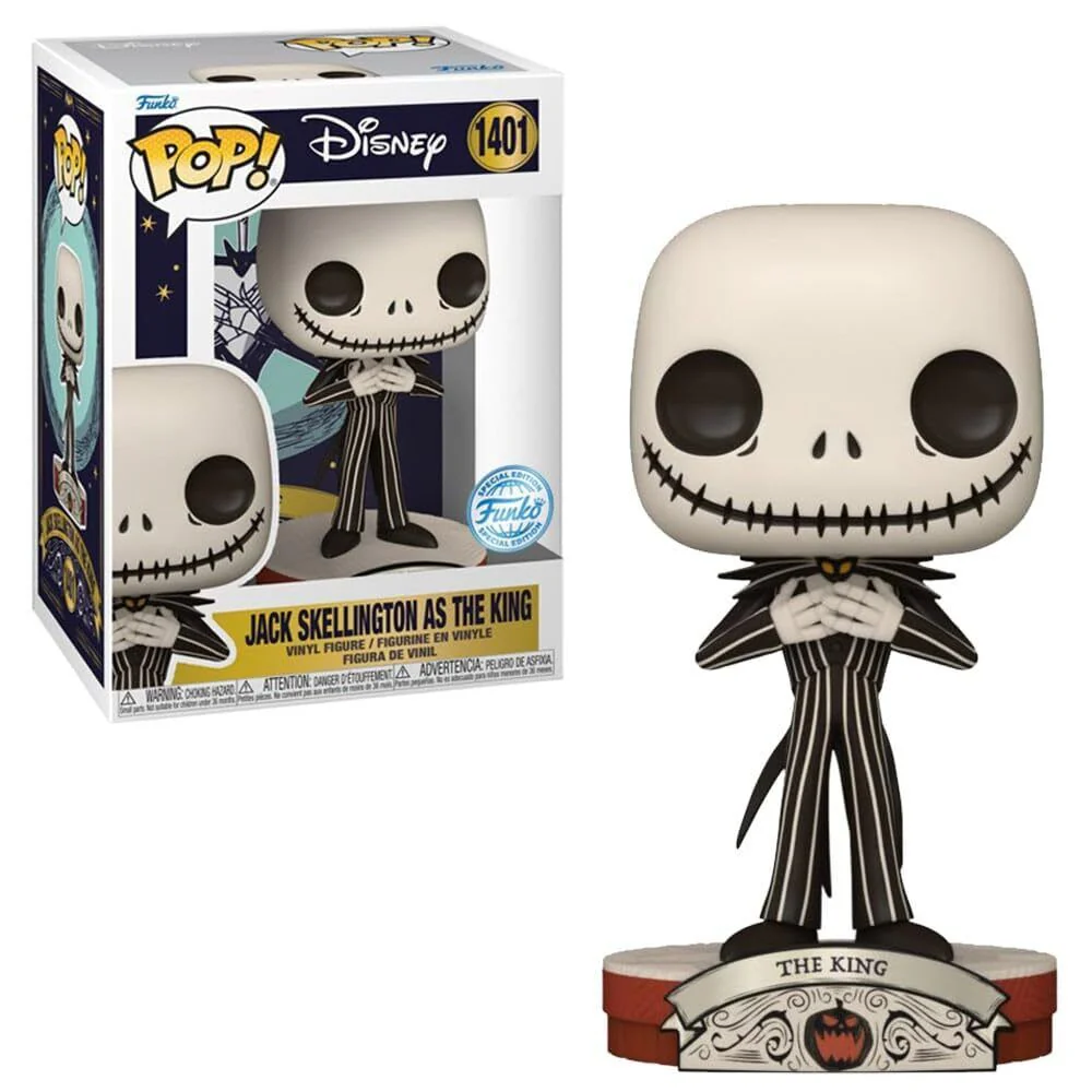 Funko Pop Jack Skellington 1401 Disney Nightmare Before Christmas Special Edition