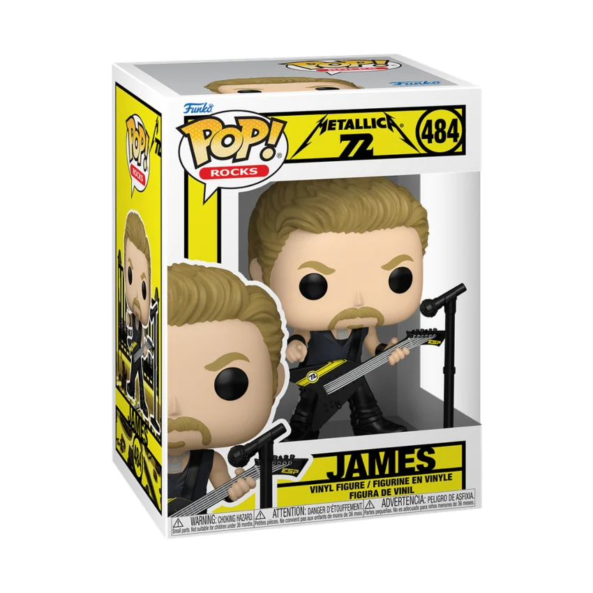 Funko Pop James 484 Metallica 72s Concert - Image 2