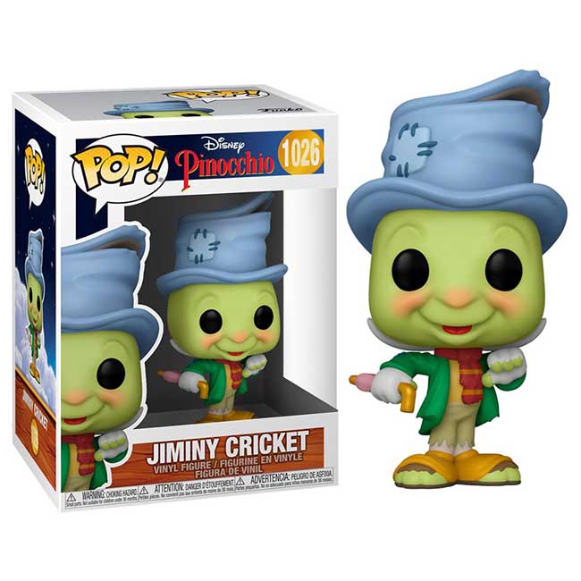 Funko Pop Jiminy Cricket Pinocchio Disney 1026 - il grillo parlante