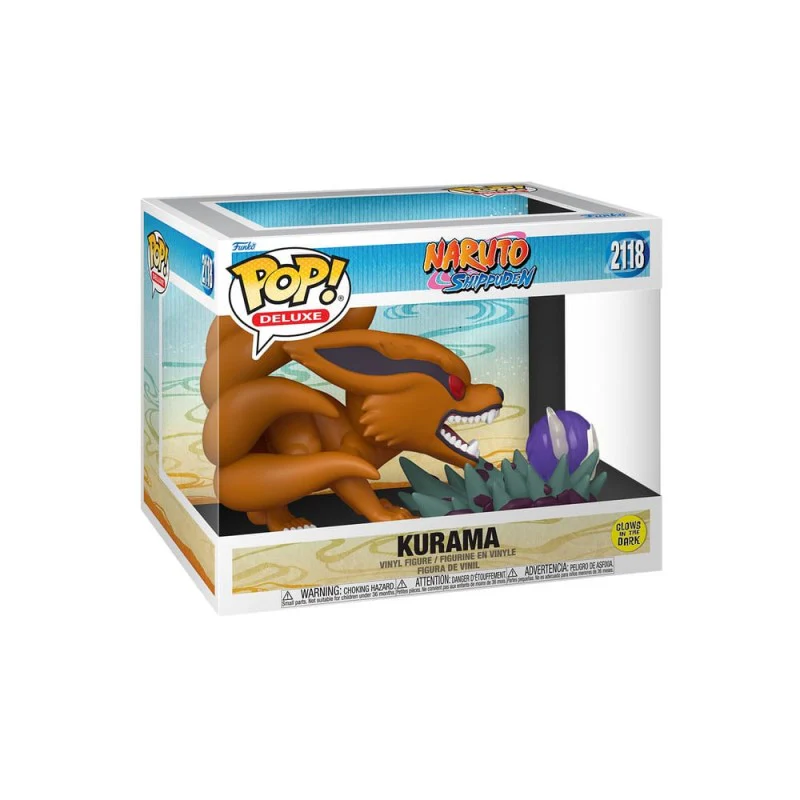 Funko Pop Kurama 2118 Naruto Shippuden Glow in the Dark - Image 2
