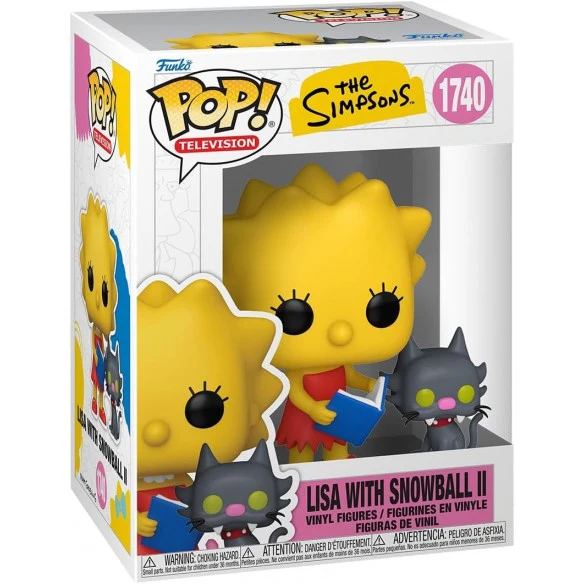Funko Pop Lisa with Snowball II the Simpson 1740 - Image 2