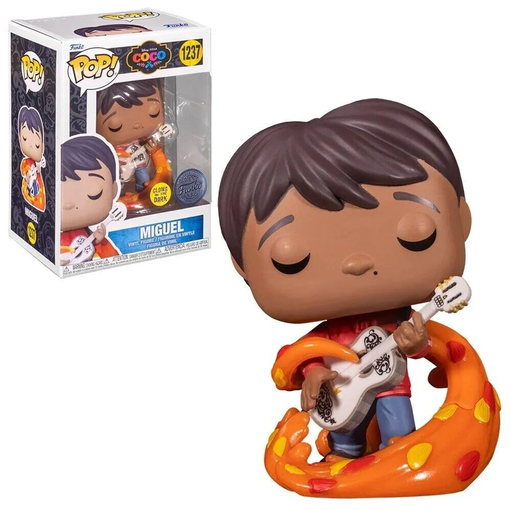 Funko Pop Miguel Coco Disney Pixar 1237 Glows in the Dark