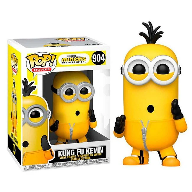 Funko POP Minions The Rise of Gru Kung-Fu Kevin 904