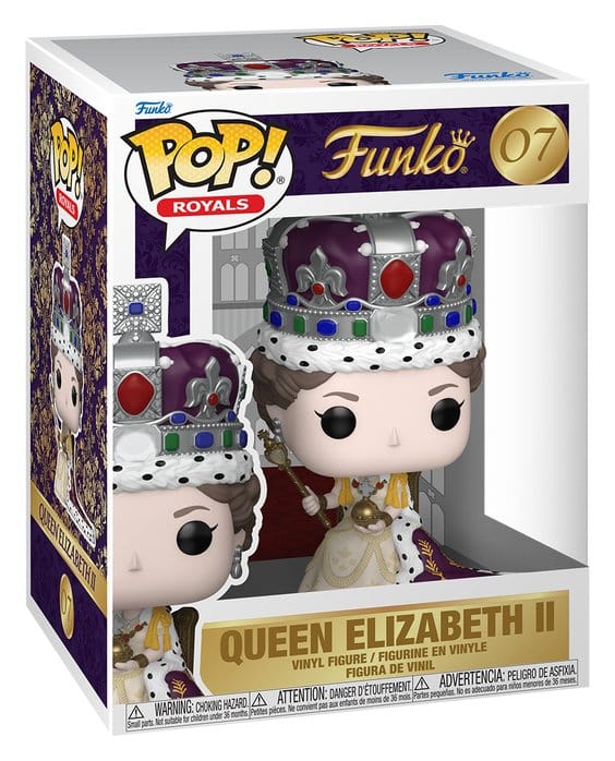 Funko Pop Queen Elizabeth II Coronation 07 - Image 2